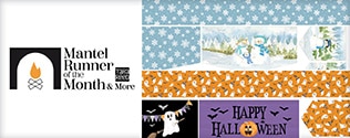Mantel Runner of the Month & More